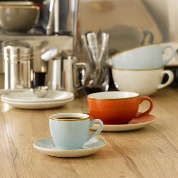 Duck Egg Blue Espresso Saucer 11.8cm